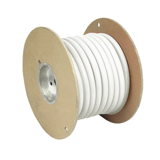Pacer White 2 AWG Battery Cable - 50  [WUL2WH-50]