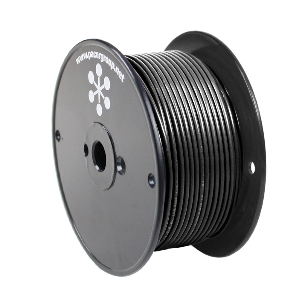 Pacer Black 16 AWG Primary Wire - 250  [WUL16BK-250]
