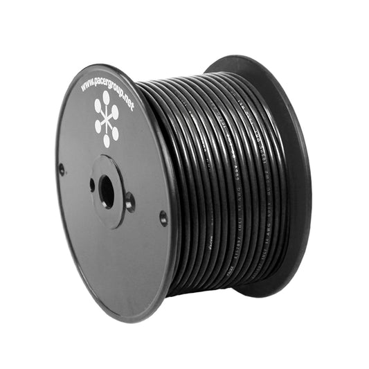 Pacer Black 10 AWG Primary Wire - 100  [WUL10BK-100]