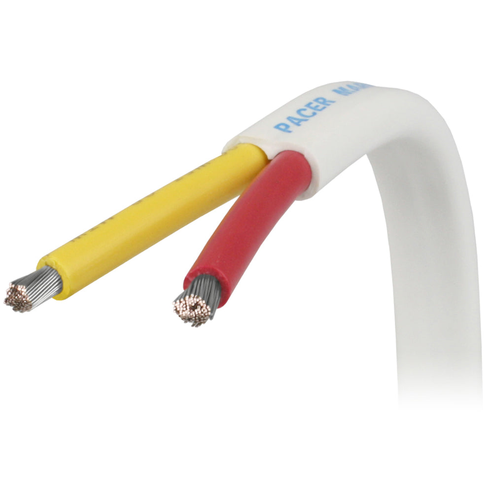 Pacer 8/2 AWG Safety Duplex Cable - Flat Cable - Red/Yellow - 100' [W8/2RYW-100]