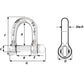 Wichard Self-Locking D Shackle - 12mm Diameter - 15/32" [1206W]