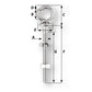 Wichard Eye Bolt - M12 x 175mm - Length 120mm [6497W]
