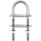 Wichard U-Bolt Pad Eye - 8mm Diameter - 5/16" - 100mm Length - 3-15/16" [6524W]