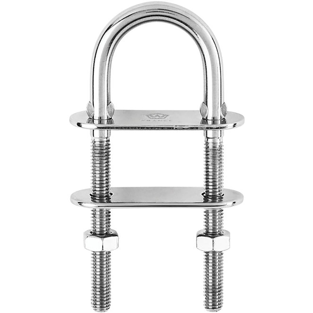 Wichard U-Bolt Pad Eye - 8mm Diameter - 5/16" - 100mm Length - 3-15/16" [6524W]