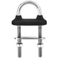 Wichard Black Watertight U-Bolt - 6mm Diameter - 15/64" - 70mm Length - 2-3/4" [65331W]
