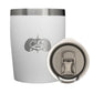 Toadfish Non-Tipping 10oz Rocks Tumbler - White [1076]