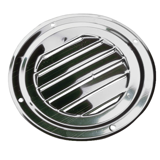 Sea-Dog Stainless Round Louvered Vent - 4" [331424]