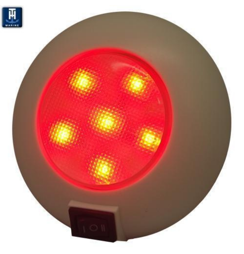TH Marine LED Surface Mount Dome Light, LED-51830-DP