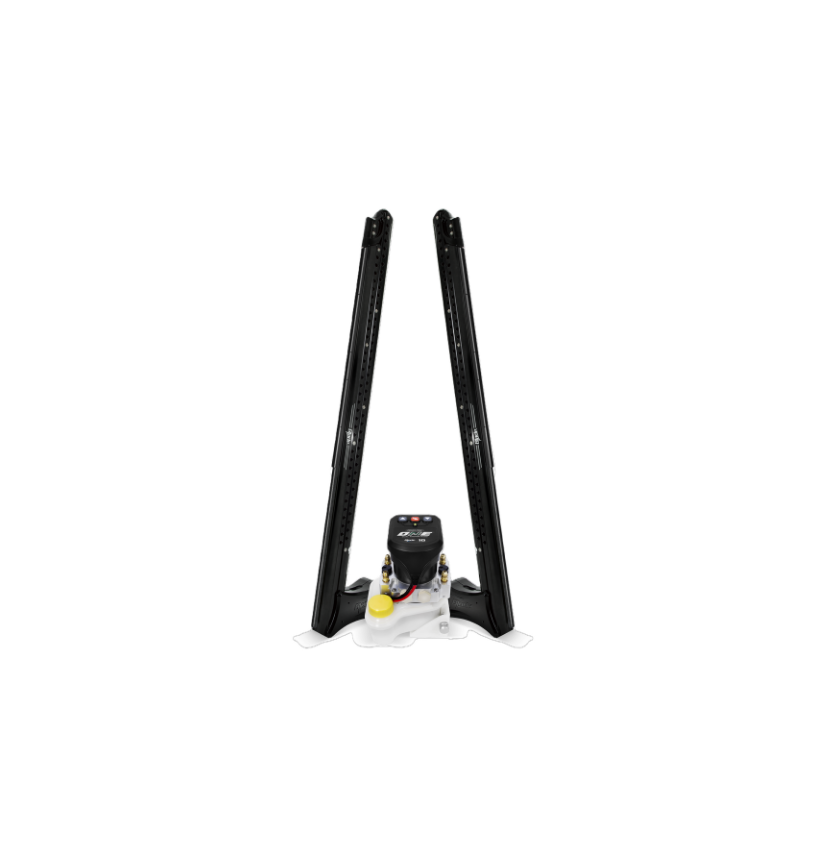 Power-Pole ONE PUMP Bls 10ft Dual Pole-Black, PP-2-BLS-10-BK