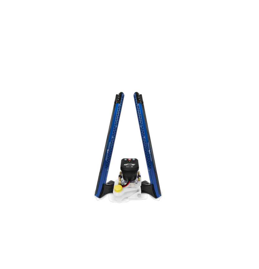 Power-Pole ONE PUMP Bls 10ft Dual Pole - Blue, PP-2-BLS-10-BL