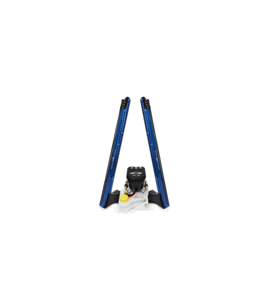 Power-Pole ONE PUMP Bls 8ft Dual Pole-Blue, PP-2-BLS-8-BL