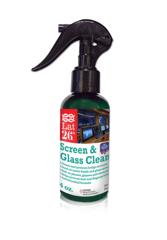 Lat 26 Screen & Glass Clean, 4oz