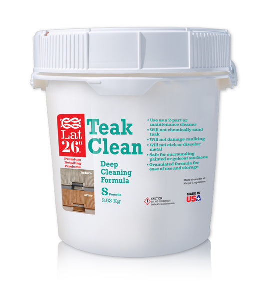 Lat 26 Teak Clean, 8lb