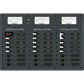 Blue Sea 8084 AC Main +6 Positions/DC Main +15 Positions Toggle Circuit Breaker Panel - White Switches [8084]