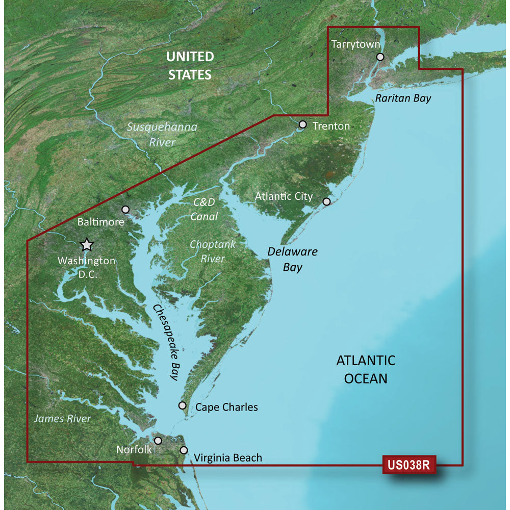 Cartography - Garmin BlueChart Vision