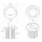 Lumitec Aruba - Courtesy Light - Polished SS Finish - White Non-Dimming [101144]