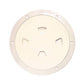 Beckson 8" Smooth Center Screw-Out Deck Plate - Beige [DP80-N]