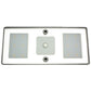 Lunasea LED Ceiling/Wall Light Fixture - Touch Dimming - Warm White - 6W [LLB-33CW-81-OT]
