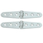 Whitecap Strap Hinge - CP/Brass - 6" x 1-1/8" - Pair [S-605C]