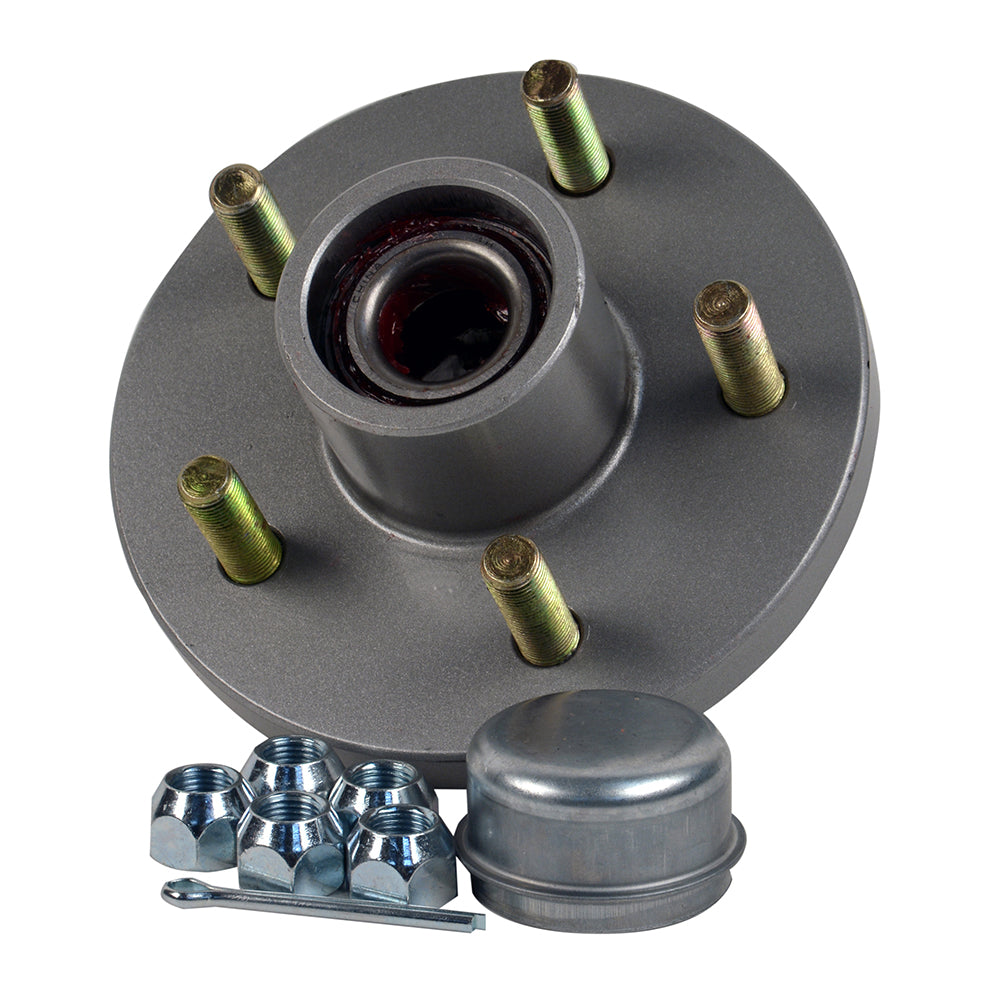 C.E. Smith Trailer Hub Kit - 1-3/8" x 1-1/16" Tapered - 5 x 4-1/2" Galvanized [13515]