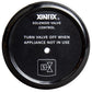Fireboy-Xintex Propane Control  Solenoid Valve w/Black Bezel Display [C-1B-R]