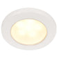 Hella Marine EuroLED 75 3" Round Screw Mount Down Light - Warm White LED - White Plastic Rim - 12V [958109011]