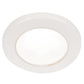 Hella Marine EuroLED 75 3" Round Screw Mount Down Light - White LED - White Plastic Rim - 12V [958110011]