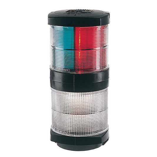 Hella Marine Tri-Color Navigation Light/Anchor Navigation Lamp- Incandescent - 2nm - Black Housing - 12V [002984601]