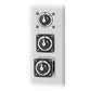 Blue Sea 6008200 m-Series Selector 3 Position Battery Switch - Black [6008200]