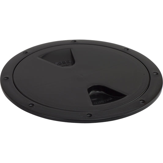 Sea-Dog Screw-Out Deck Plate - Black - 5" [335755-1]