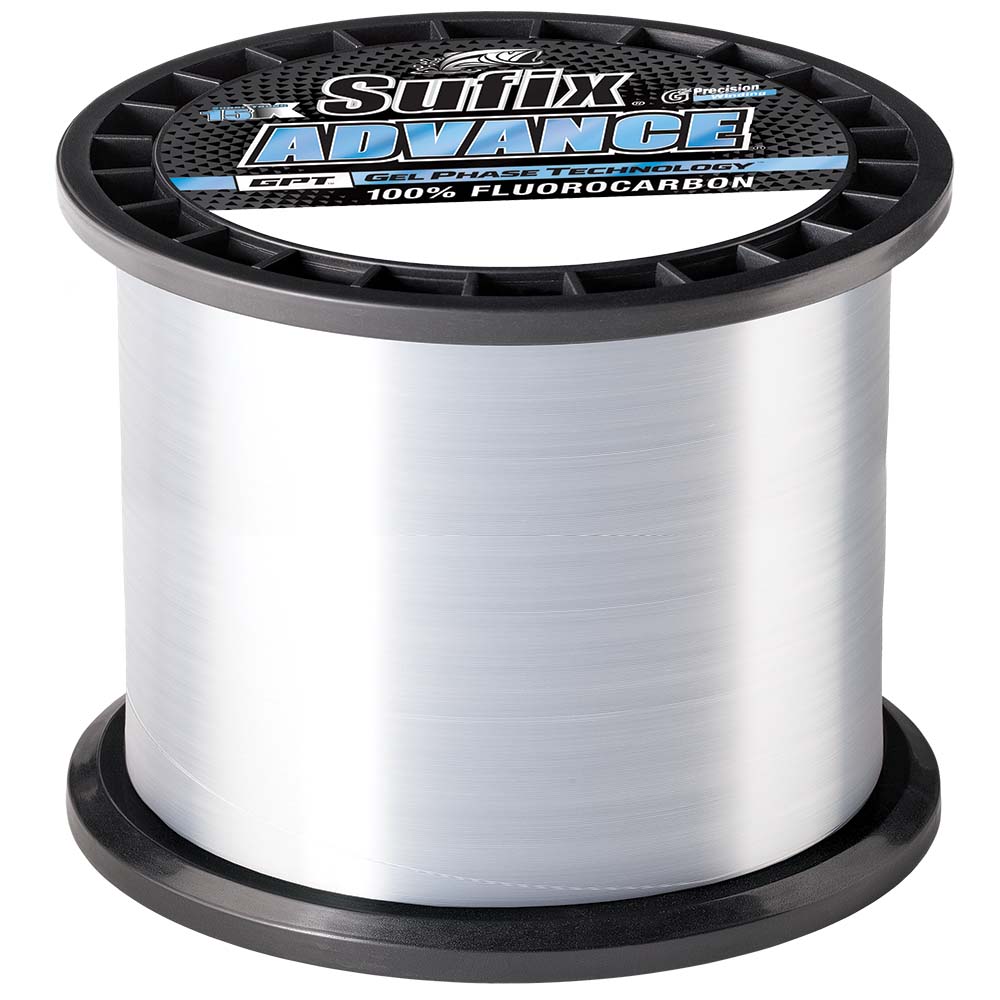 Sufix Advance Fluorocarbon - 17lb - Clear - 1200 yds [679-1017C]