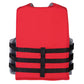 Full Throttle Adult Oversized Ski Life Jacket - Red [112000-100-005-22]