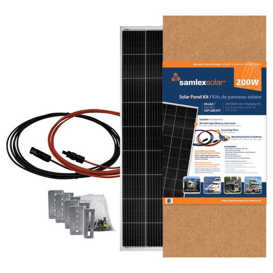 Samlex 200W Solar Panel Kit [SSP-200-KIT]